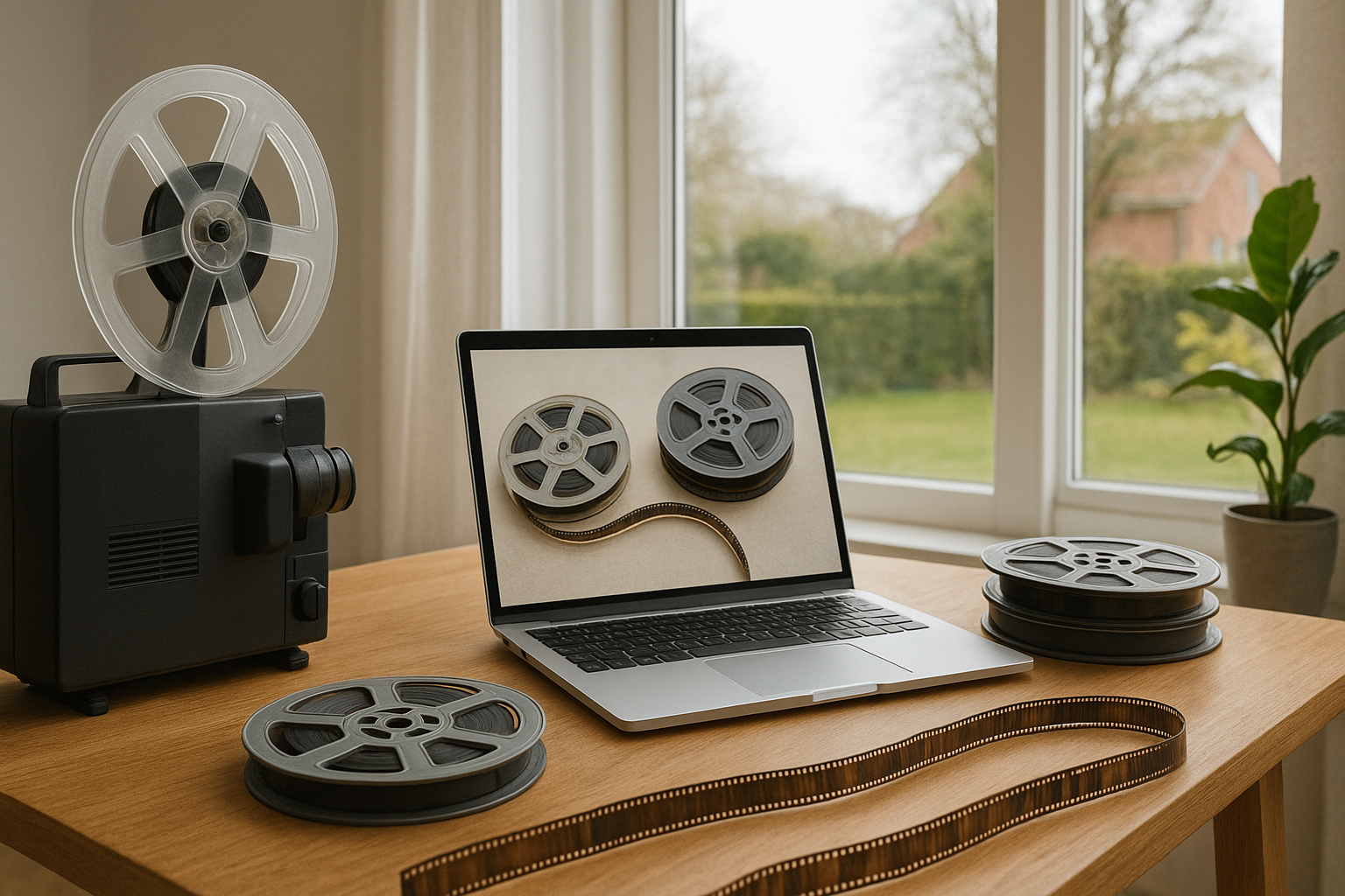 Foto bij Hoe oude filmspoelen omzetten veilig en snel kan